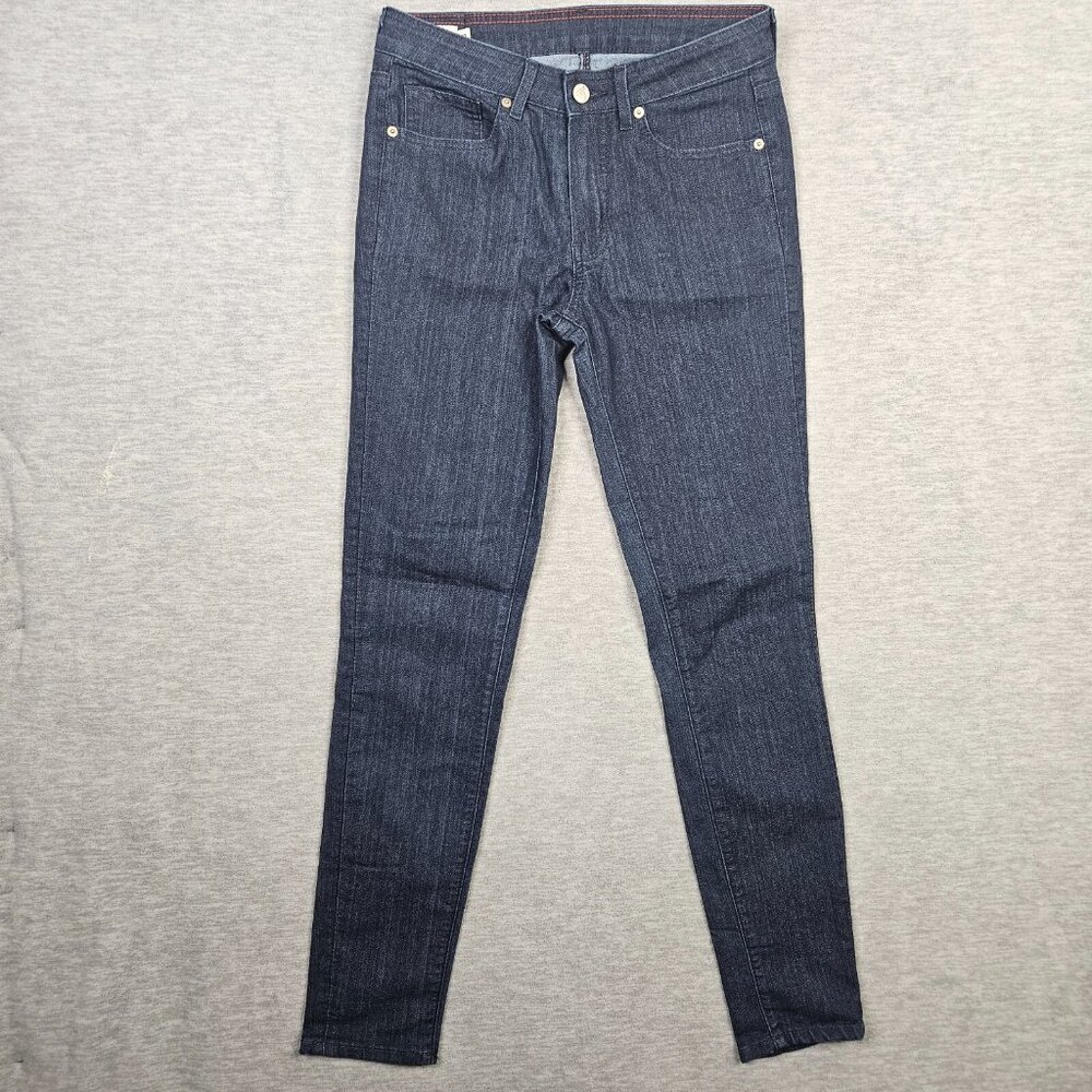 AMERICAN Giant 218 Skinny Women’s Dark Wash Blue Zip Fly Jeans Size 27
